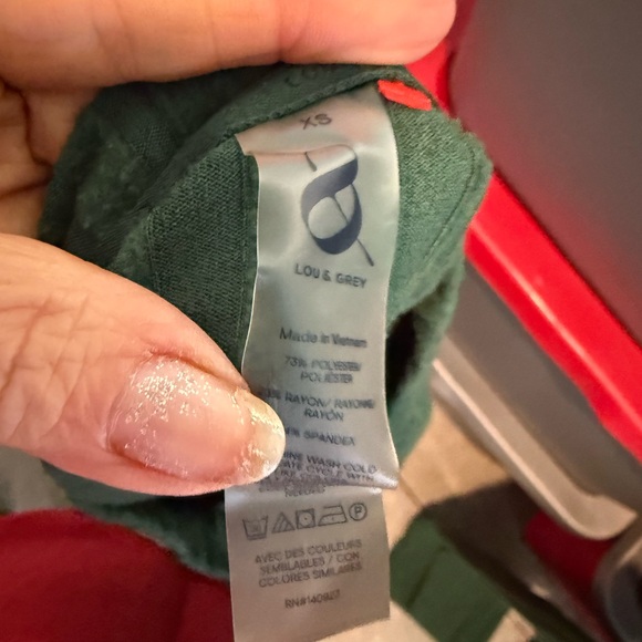 Green Ribbed Lounge Set p11 - Picture 6 of 6